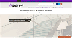Desktop Screenshot of modernglassdesigns.com