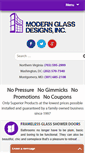 Mobile Screenshot of modernglassdesigns.com